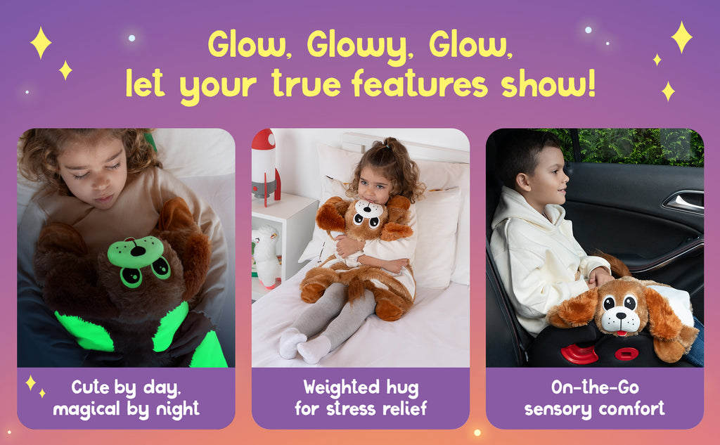 The Sensory Benefits of Weighted Lap Pads and Glow-in-the-Dark Features